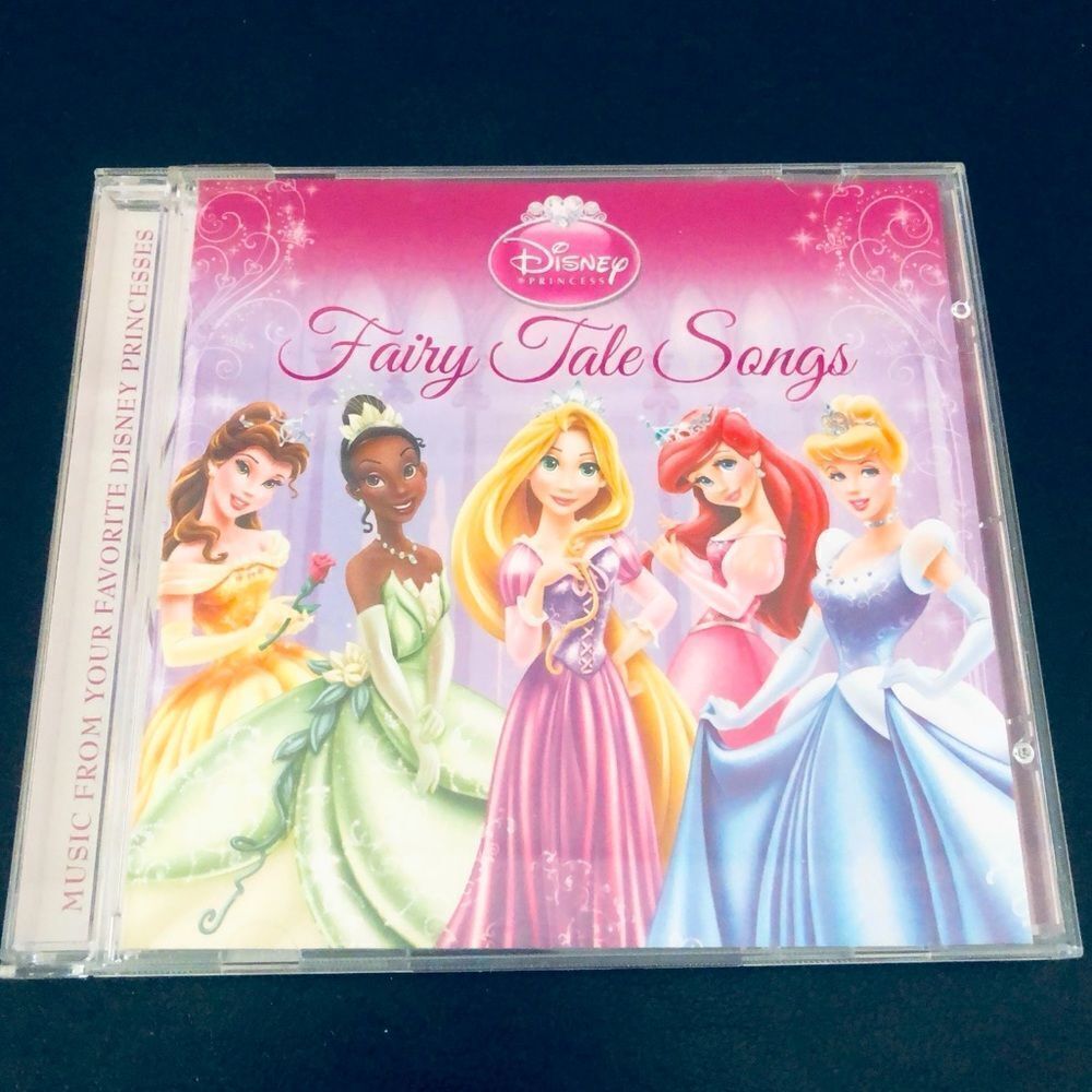 Disney Fairy Tale Songs Princess Movie Soundtrack CD
